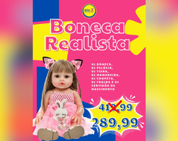 Boneca bebê reborn